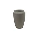 Vaso de Polietileno Thai 35cm Branco Mármore Formosinha Vaso de Polietileno Thai 35cm Branco Mármore Formosinha