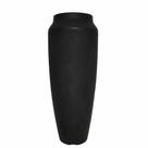 Vaso de Polietileno Thai 58cm Preto Fosco Formosinha