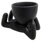 Vaso de Porcelana Estilo Robert Plant Deitado 12x8cm Vaso de Porcelana Estilo Robert Plant Deitado 12x8cm