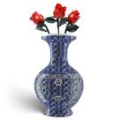 Vaso de quebra-cabeça 3D YIZHOR LED Flower para adultos com 200 peças