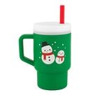 Vaso de Silicona para Bebés Infantino Mi Primer Vaso 270 ml Muñeco de Nieve
