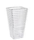 Vaso de vidro 18cm transparente grillo