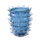 Vaso de Vidro Azul 24x24x28,5cm