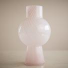 Vaso De Vidro Candy Ball Rosa (G) Vaso De Vidro Candy Ball Rosa (G)