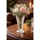 Vaso de Vidro Decorativo Sortido Para Flores 12cm Wolff C25