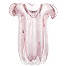 Vaso De Vidro Flat Italy Rosa Claro 19x24cm - Wolff