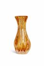 Vaso De Vidro Italy Ambar 8x18cm - Wolff Vaso De Vidro Italy Ambar 8x18cm - Wolff