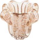 Vaso de Vidro Italy Dourado 13 cm - Wolff