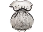Vaso De Vidro Italy Murano Transparente 10Cm X 11Cm