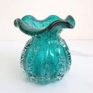 Vaso de Vidro Italy Verde 11 cm - LYOR