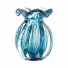 Vaso de Vidro Murano Trouxinha 20x15cm Cristais Tavares