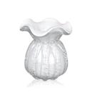 Vaso De Vidro Murano Trouxinha Veneza 12x14cm - Jolitex