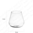 Vaso de Vidro para Decoração Conhaque Mundi 15x15 Vaso de Vidro para Decoração Conhaque Mundi 15x15