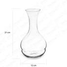 Vaso de Vidro para Decoração Garrafa Grande 21x12
