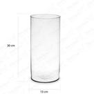 Vaso de Vidro para Decoração Tubo de Vidro 30x15