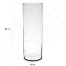 Vaso de Vidro para Decoração Tubo de Vidro 40x15