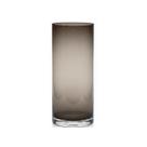 Vaso de vidro preto 25cm grillo
