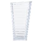 Vaso de Vidro Resistente Transparente Retangular Decorativo Festas Eventos Casamentos