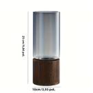 Vaso De Vidro Retro Em Cores Primárias, Decoração Simples E Luxuosa, Decoração Para Mesa De Sala De