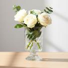 Vaso de Vidro Seleto Ideal para Flores e Decoração 18cm