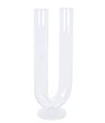 VASO DE VIDRO TRANSPARENTE 29,5x11 CM GRILLO VASO DE VIDRO TRANSPARENTE 29,5x11 CM GRILLO