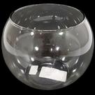 Vaso de vidro transparente aquário 12x13cm médio - mistral vidros