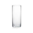 Vaso de vidro transparente de cilindro grosso de qualidade WGV 12 cm x 30 cm