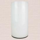 Vaso de Vidro Tubo 10x20 07-30019 - Cor Branco Vaso de Vidro Tubo 10x20 07-30019 - Cor Branco