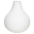 Vaso decor ceramica branco 24,5cmx21cm florarte Vaso decor ceramica branco 24,5cmx21cm florarte