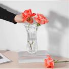 Vaso Decorativo 19cm em Vidro Jarrinho Arranjo Flores Resistente Estilo Europeu