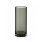Vaso Decorativo Alto em Vidro Fumê Elegance Vaso Decorativo Alto em Vidro Fumê Elegance