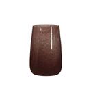Vaso Decorativo Avila em Vidro Marrom 27x15cm Vaso Decorativo Avila em Vidro Marrom 27x15cm