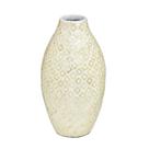 Vaso Decorativo Bambu e Madrepérola Opaline 34cm Espressione Vaso Decorativo Bambu e Madrepérola Opaline 34cm Espressione
