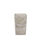 Vaso decorativo bege travertino 22,05cm Micromax Vaso decorativo bege travertino 22,05cm Micromax