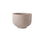 Vaso Decorativo Cachepot Em Cimento Cinza Queimado Grande
