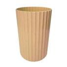 Vaso Decorativo Canelado Noz Moscada Un - Tasil Vaso Decorativo Canelado Noz Moscada Un - Tasil