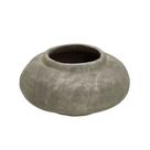 Vaso Decorativo Cerâmica Redondo Enfeite Decoração Sala Casa