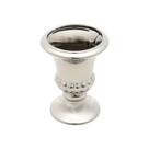 Vaso Decorativo Cerâmica Royal 60422 15x20cm Prateado