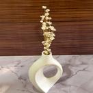 Vaso Decorativo com Flores Sempre Vivas