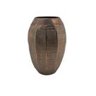 Vaso Decorativo de Chão Rústico Metal Bronze 43cm CR0174 BTC