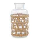 Vaso Decorativo de Vidro e Fibra Natural 1019,5cm Wolff