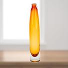 Vaso Decorativo de Vidro Estilo Murano Âmbar 40cm OD0211 BTC