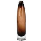 Vaso Decorativo de Vidro Estilo Murano Marrom 31cm OD0214 BTC