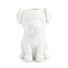 Vaso Decorativo Doguinho em PLA 3D 15cm -