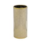 Vaso Decorativo Dourado Longo Casa Enfeite Sala Moderno