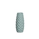 Vaso Decorativo em Cerâmica Home Modelo Diamond P Indigo Claro