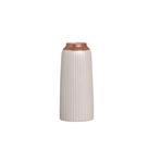 Vaso Decorativo em Cerâmica Home Modelo Waves P Rose Glamour