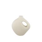 Vaso decorativo em ceramica off white moderno ii 17cm