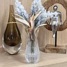 Vaso Decorativo em Cristal Queen Transparente 6x15cm Vaso Decorativo em Cristal Queen Transparente 6x15cm