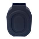 Vaso Decorativo em Vidro Retangular 25cm